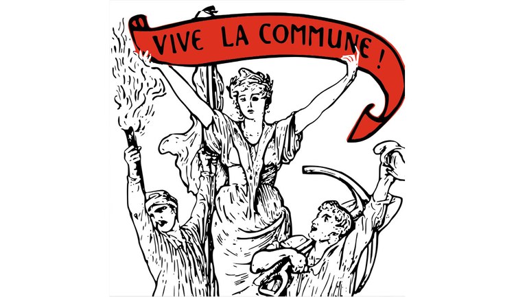 „Und als Morgenröte der Freiheit, die Fahne, die rote, wird wehn …“