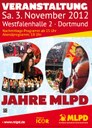 Plakat: Veranstaltung 30 Jahre MLPD