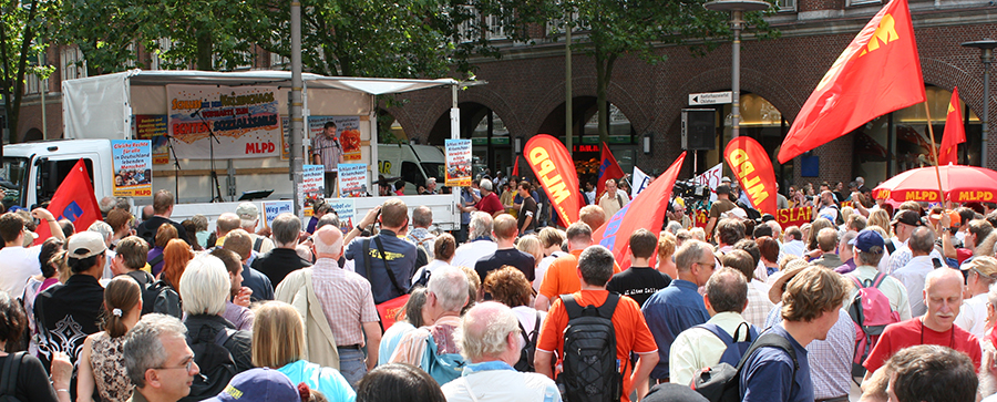Wahlkampfauftakt Hamburg, 2009