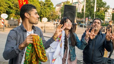 Hoch die Internationale Solidarität
