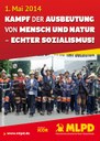 Kampf der Ausbeutung von Mensch und Natur – echter Sozialismus! Kampf der Ausbeutung von Mensch und Natur – echter Sozialismus!