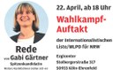 Wahlkampf nimmt Fahrt auf. BILD berichtet über den Wahlkampf der MLPD in Nordrhein-Westfalen Wahlkampf nimmt Fahrt auf. BILD berichtet über den Wahlkampf der MLPD in Nordrhein-Westfalen