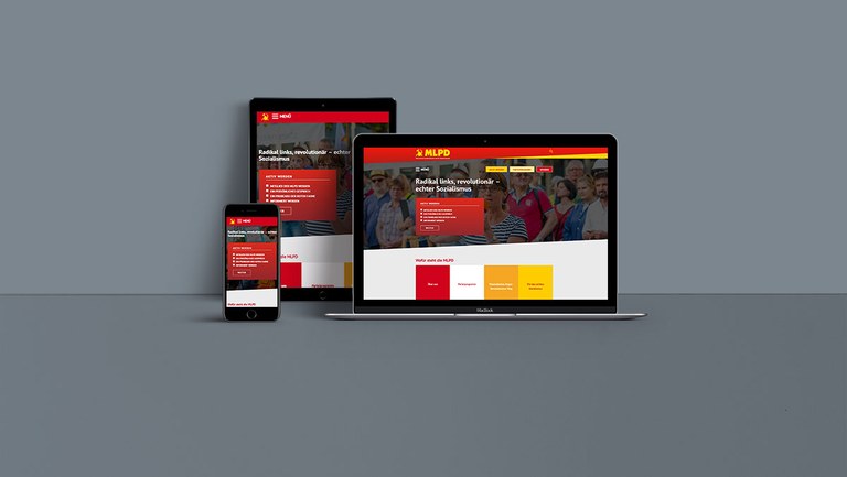 Veränderte Webseite der MLPD geht an den Start