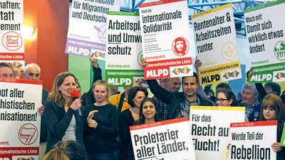 Radio- und Fernsehwahlspots der Internationalistischen Liste/MLPD