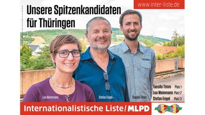 Wahlkampfauftakt in Erfurt: Wahlplakate, T-Shirt-Bestellung und Anfahrtsbeschreibung