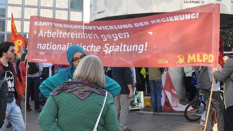 Erfolgreicher Protest gegen Faschist Höcke - klare Kante setzt sich durch