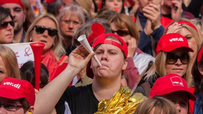 Gewerkschaftsfrauen: gut organisiert und stark im Kommen