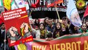 Protest gegen die türkische Invasion
