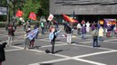 Mai-Kundgebungen, Demonstrationen und andere öffentlichen Aktionen an über 100 Orten