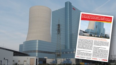 Es geht um die Zukunft der Jugend – das geht uns alle an! Für Arbeitsplätze und Umweltschutz! Datteln IV stilllegen!