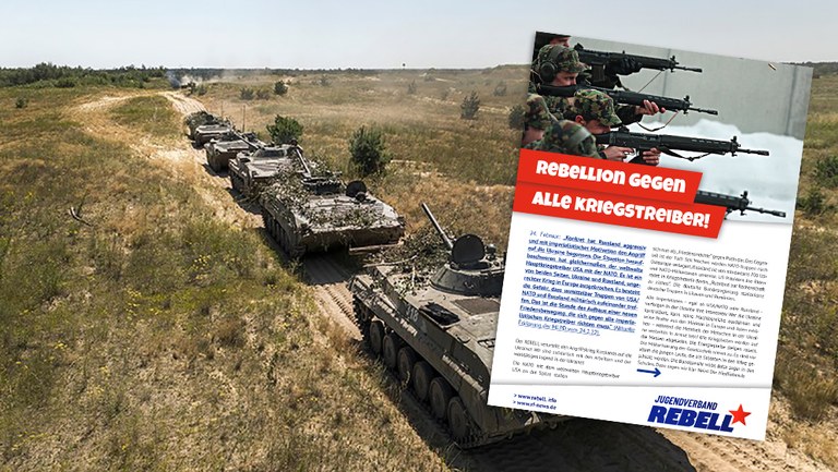 Rebellion gegen alle Kriegstreiber!