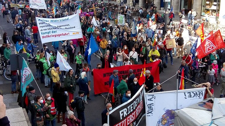 Die Weltkriegsgefahr eskaliert - Kommt zur bundesweiten Demonstration am 8. Mai!