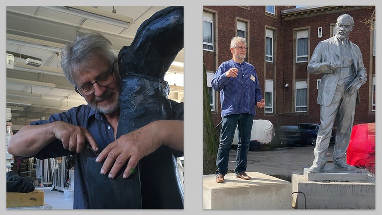 „Die neue Marx-Statue soll einen lebendigen und energischen Karl Marx zeigen"