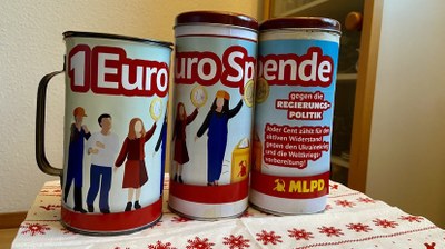 1 Euro gegen die Regierungspolitik!