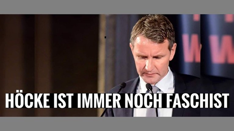 7. März: Faschist Björn Höcke wieder vor Gericht