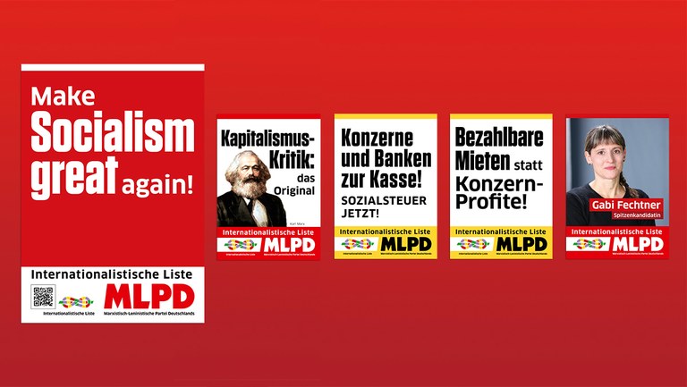 Kandidatinnen und Kandidaten der Internationalistischen Liste/MLPD