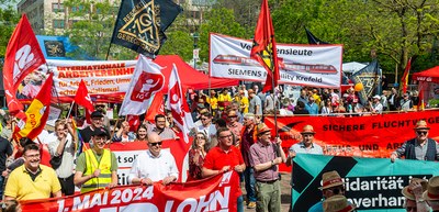 MLPD ruft zu breiter Beteiligung an Aktionen am 1. Mai auf: „Eine erste Kampfansage an die neue Regierung"