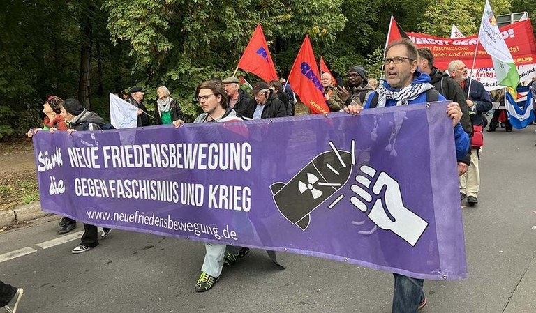 Ostermärsche – MLPD unterstützt Protest gegen Kriegsvorbereitung und faschistische Gefahr