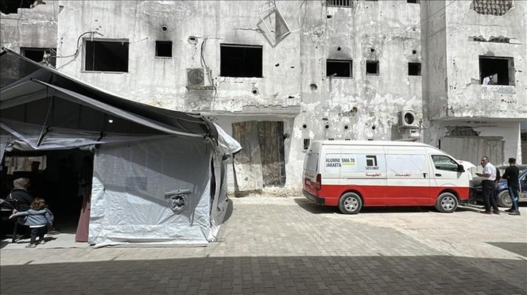 Zwangsräumung des Al-Awda Krankenhauses in Gaza durch israelische Armee ist ein Kriegsverbrechen