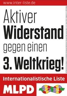 Aktiver Widefrstand gegen einen 3.Weltkrieg