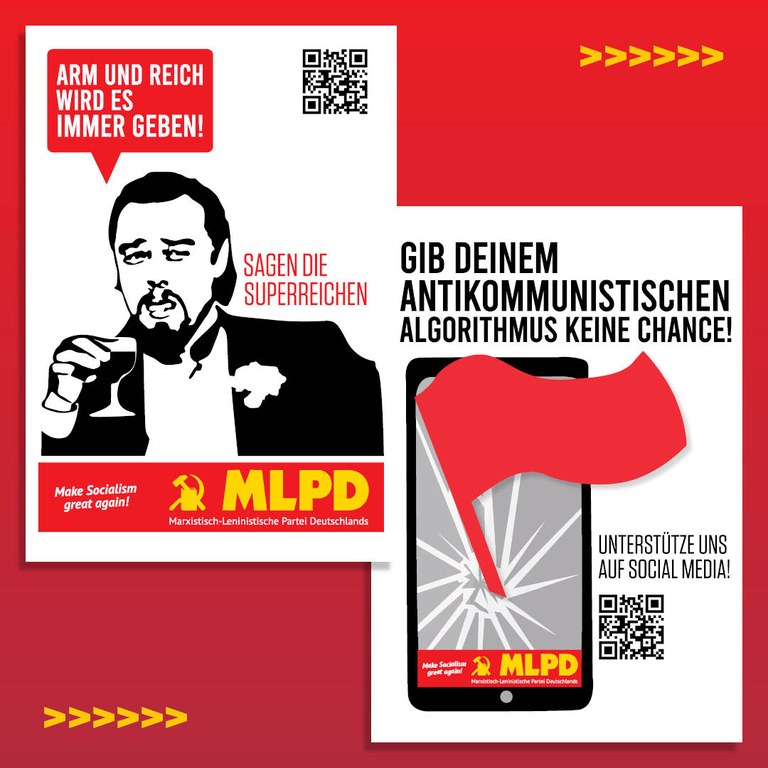 Aufkleber der MLPD