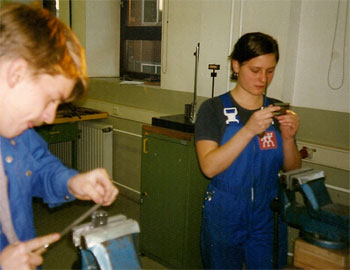 Gabi Fechtner Ausbildung