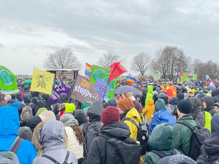Demoeindrücke aus Lützerath