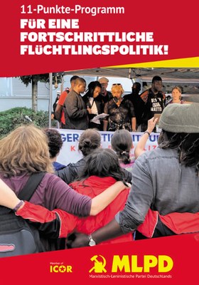 11 Punkte-Programm: Für eine fortschrittliche Flüchtlingspolitik!