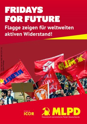 Flagge zeigen für weltweiten aktiven Widerstand!