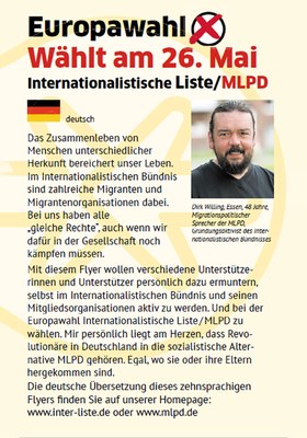Wahlaufruf zur Europawahl jetzt in 11 Sprachen