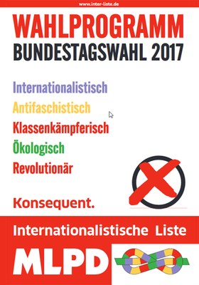 Wahlprogramm zur Bundestagswahl 2017