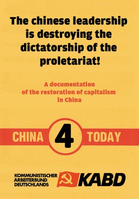 The chinese leadership is destroying the dictatorship of the proletariat!