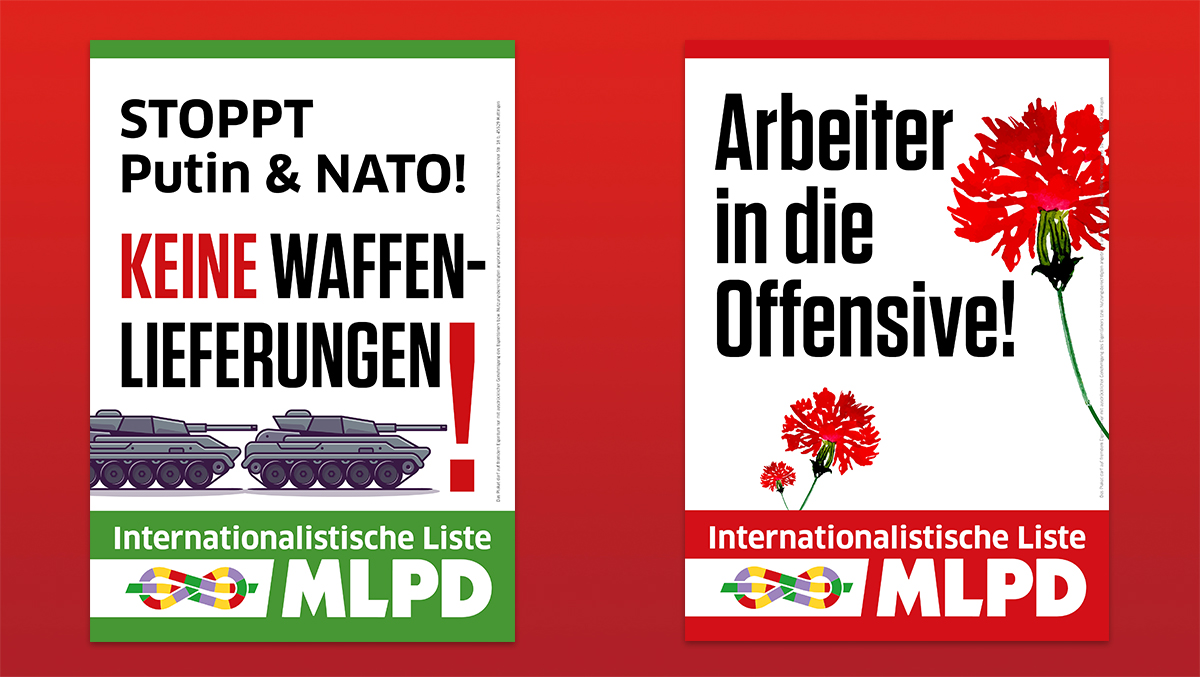 Plakate zur Europawahl
