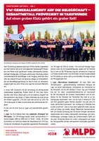 Tarifrunde Aktuell 1: Auf einen groben Klotz gehört ein grober Keil!