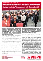 Streik Aktuell 6: Streikbewegung für die Zukunft statt zurück in die Vergangenheit mit Monopolpolitik