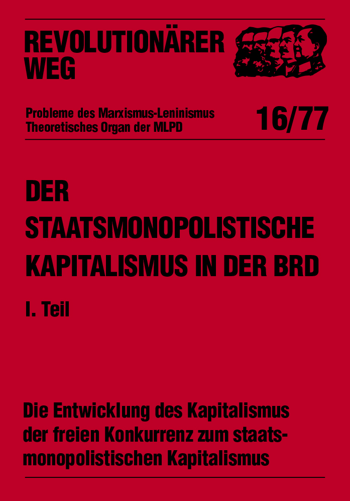 Der staatsmonopolistische Kapitalismus in der BRD