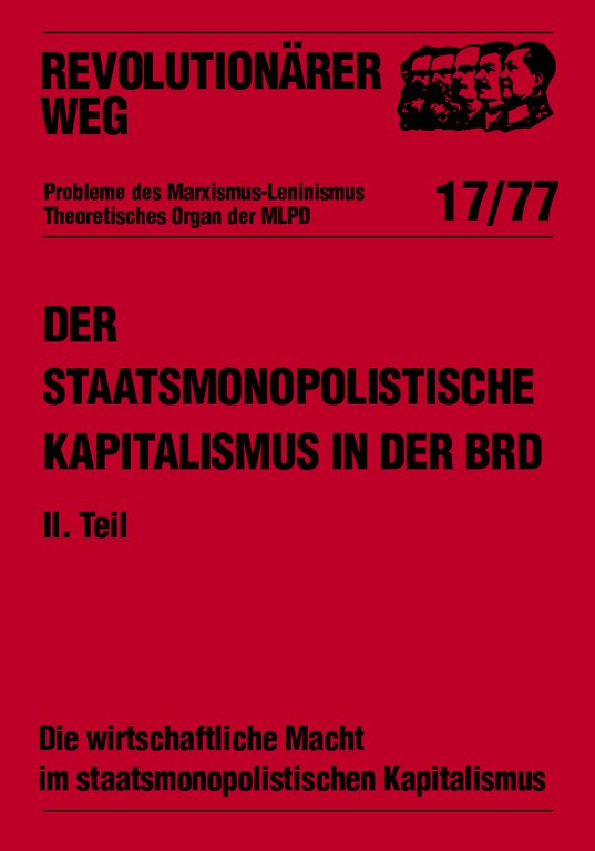 Der staatsmonopolistische Kapitalismus in der BRD - RW17