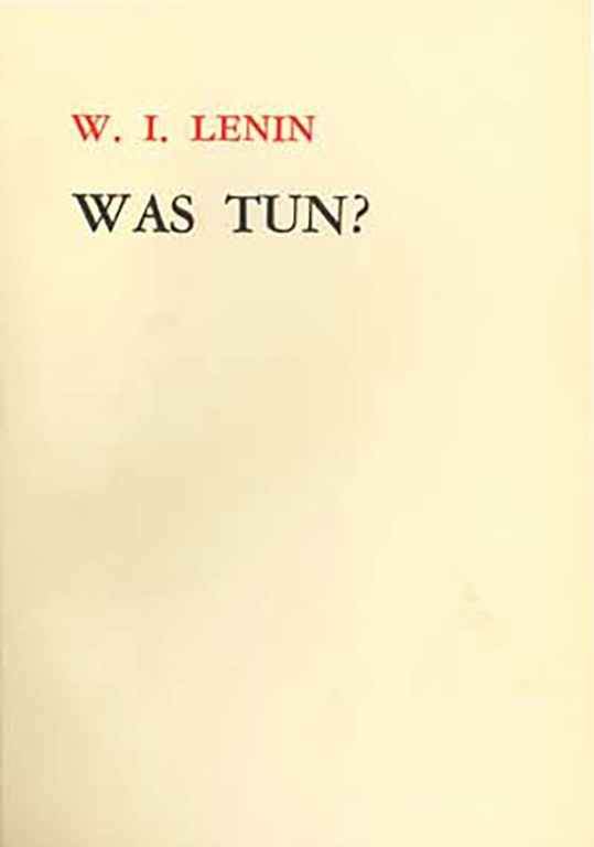 Lenin: Was tun?