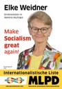 Flyer Direktkandidatin für Reutlingen Elke Weidner