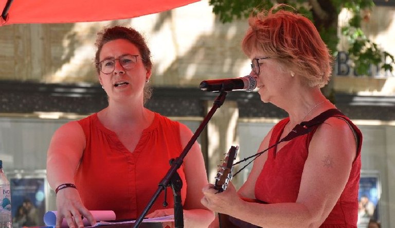 Open-Air-Buchvorstellung und die Kulturvorstellung der Stadtverwaltung Stuttgart