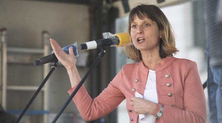Philosophie Open Air in der Essener City