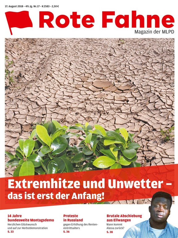 Rote Fahne Magazin 17/2018
