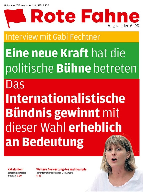 Rote Fahne Magazin 21/2017