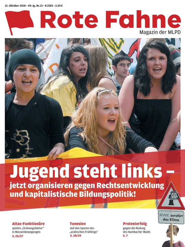 Rote Fahne Magazin 21/2018