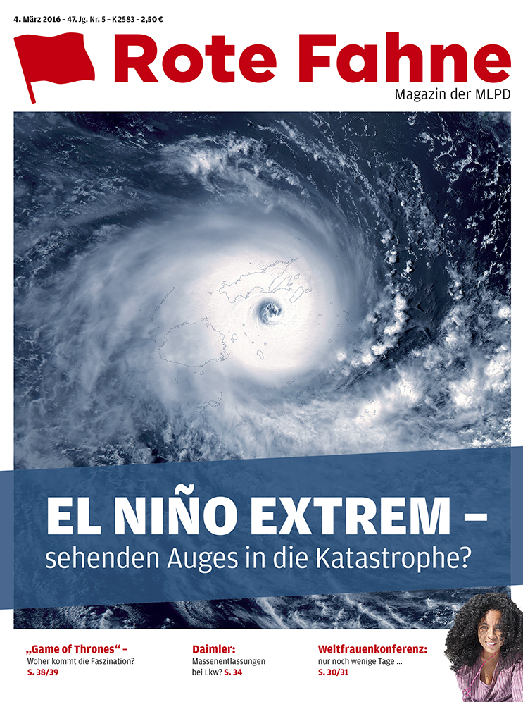 Rote Fahne Magazin 05/2016