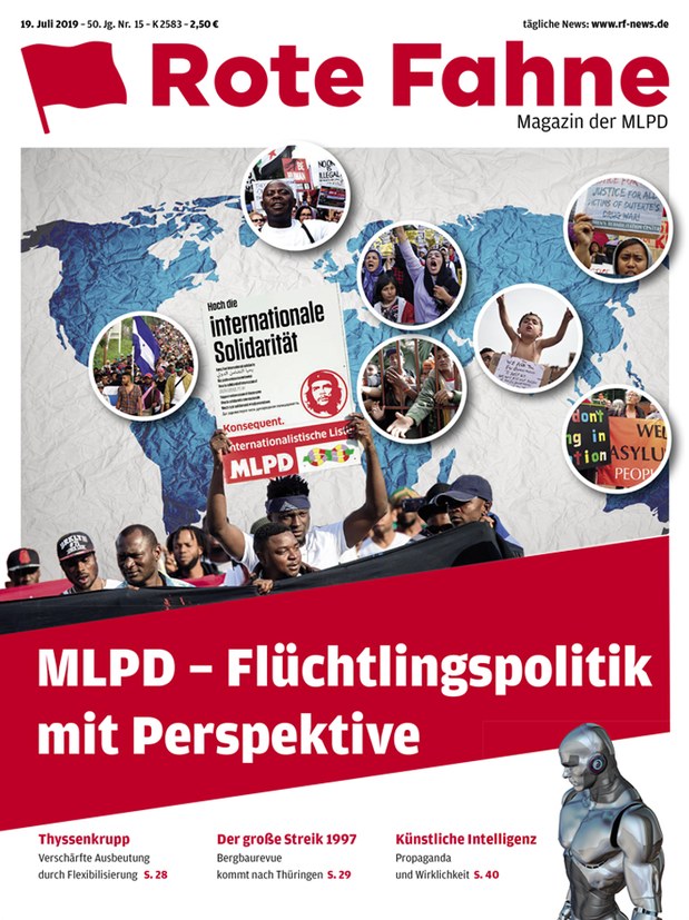 Rote Fahne Magazin 15/2019