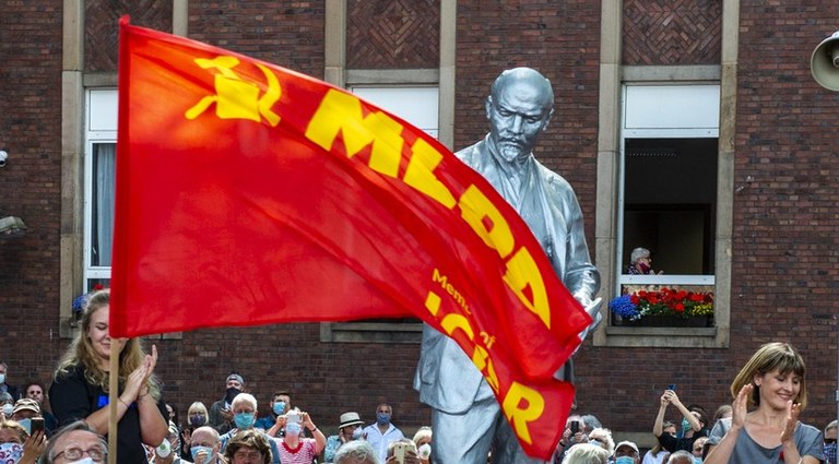 Ленин сейчас в Гельзенкирхене: «Сегодня мы подавали ясный сигнал против антикоммунизма!»