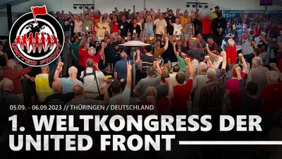 1. Weltkongress der United Front in Deutschland
