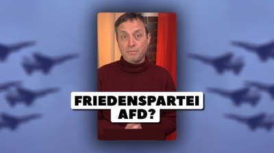 Friedenspartei AfD?