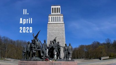 Gedenkfeier zum 75. Jahrestag der Selbstbefreiung der Häftlinge des KZ Buchenwald